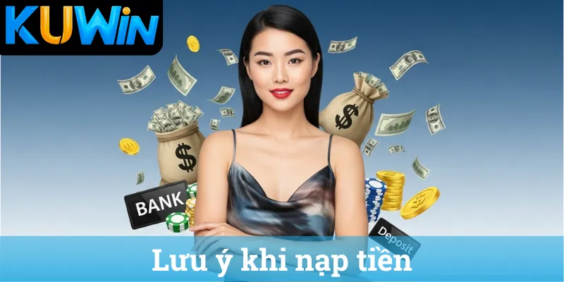 Lưu ý khi nạp tiền