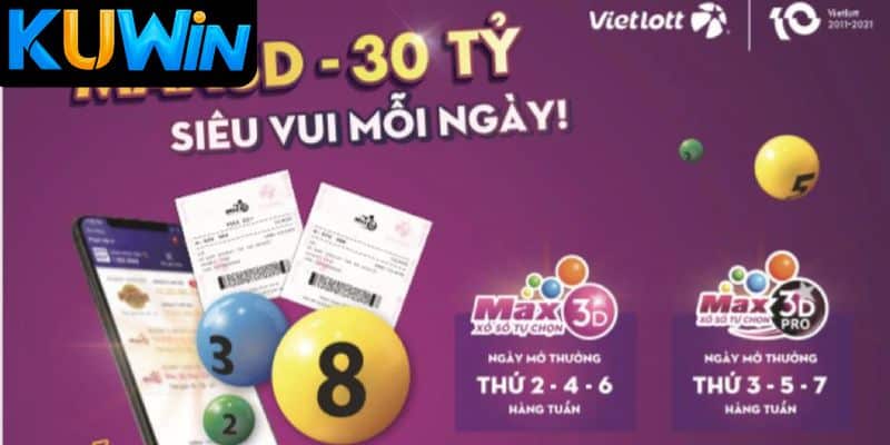 Xổ số 3D Kuwin và luật chơi